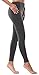 Mirity Women Activewear Yoga Pants Tight Spandex Workout Athletica Gym Yogapants Color Black+Grey Size M