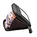 MaxGear RFID Credit Card Holder for Women RFID Credit Card Wallet for Travel Leather Wallet Zipper Credit Card Case Holder Black