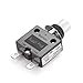 DIYhz Thermal Circuit Breaker,98 Series 35A 125/250VAC Circuit Breaker Push-Button Reset with Quick Connect Terminals and Waterproof Button Cover 32VDC Thermal Overload Circuit Breaker - 35 Amp, 2Pcs