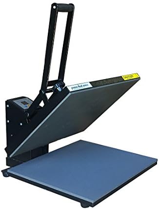 Powerpress New Model High Pressure Extra Large Wide Body Industrial-Quality Digital 16-by-20-Inch Sublimation T-Shirt Heat Press Fancierstudio 16x20A Black ...