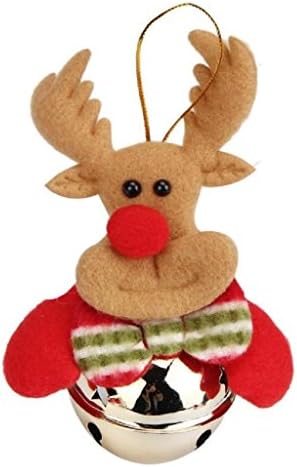 Rukiwa Christmas Tree Cute Ornaments Small Bell Holiday Gifts