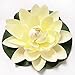PIXHOTUL 10 Pcs Artificial Floating Pond Decoration Water Floating Lotus Flowers and Lotus Leaves for Pond Decor (7