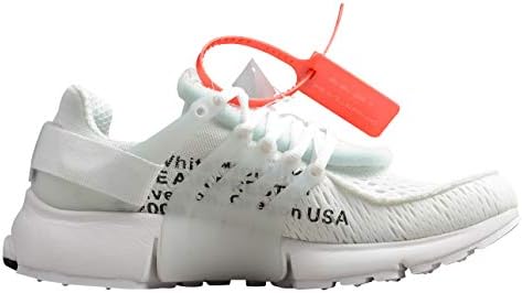 Ultra Hyped Original Top Version Presto Black White Sneakers AA3830 001 Women US10