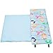 Wildkin Kids Microfiber Nap Mat – Soft Sleep Mat with Pillow, Ideal for School & Travel - Mermaid