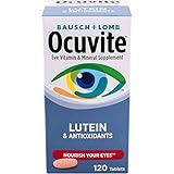 BAUSCH & LOMB OCUVITE with Lutein! 120 Tablets Eye