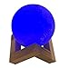 Trendsettings Color Changing 3D Moon Lamp with Stand â Decorative & Unique LED Lunar Moonglow Nightlight Kit. Color's Mimic The Real Moon!