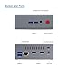 Mini PC Beelink BT3-X 4GB RAM LPDDR4 64GB eMMC Intel Apollo Lake Celeron Processor J3355 HD Graphics 500 Dual Screen Display 4K Desktop PC, VESA Mount,Dual WiFi