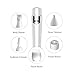 Veru ETERNITY Women Hair Removal & Electric Shaver for Face, Nose, Ear, and Eyebrow, 5 in 1 USB Rechargeable Epilator/Trimmers for Home and Travel, White