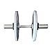 Titan Fitness Pair 20in Loadable Olympic Dumbbell Bars, 400 LB Capacity Each, Knurled Handles for Home Gym Strength Training