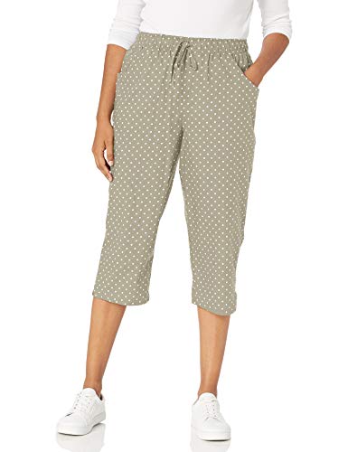 Marjorie Pull on Drawstring Capri 