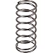 Prime-Line SP 9702 Compression Spring, Spring Steel Construction, Nickel-Plated Finish, 0.032 GA x 3/8 In. x 3/4 In. (6 Pack)