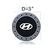 3Inc Tough Car Logo Vehicle Travel Auto Cup Holder Insert Coaster Can for Hyundai All Models