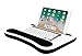 RelaxTime Desk Lap Desk Media Laptop Tray | Tablet Lapdesk Pillow Board for Adults Kids Students Teens for Work Gaming Reading or Fun On Computer for Home or Travel | Laptop up to 15.8