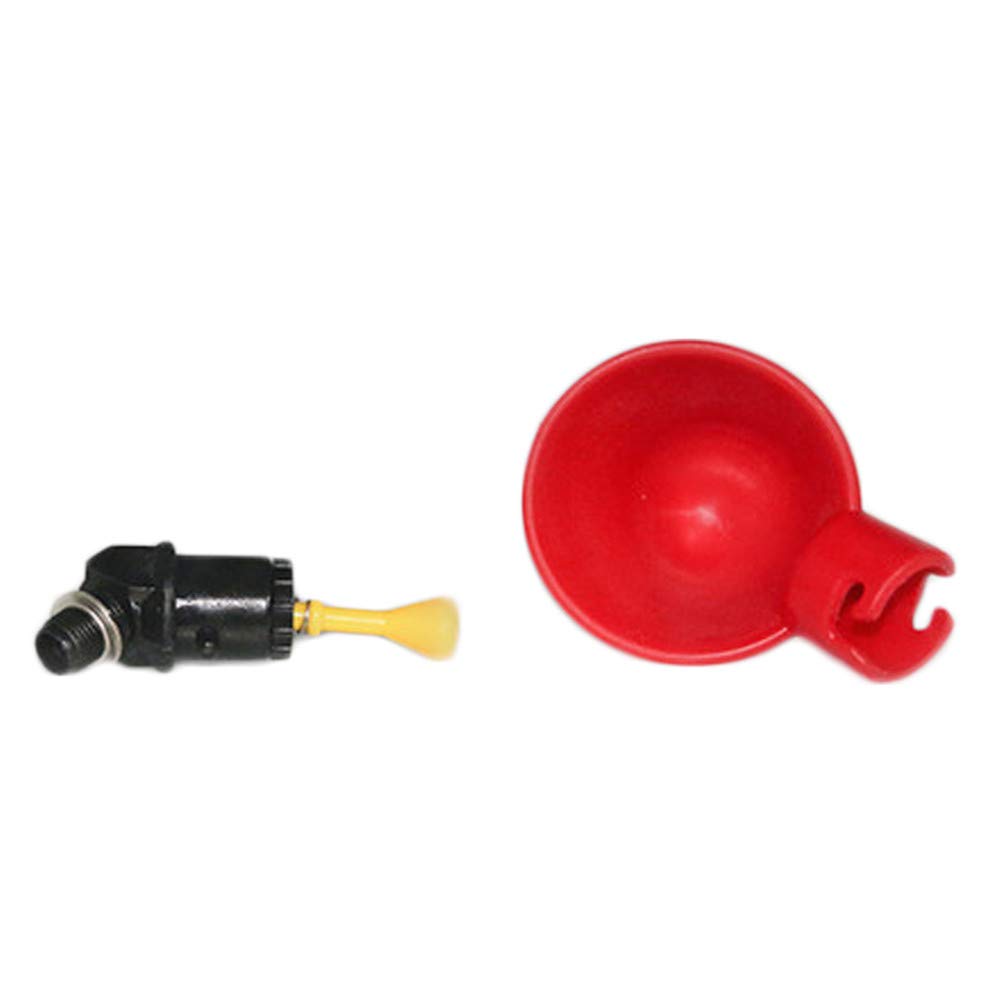 Farm Ranch Automatic Chicken Poultry Drinkers Waterers With Cups