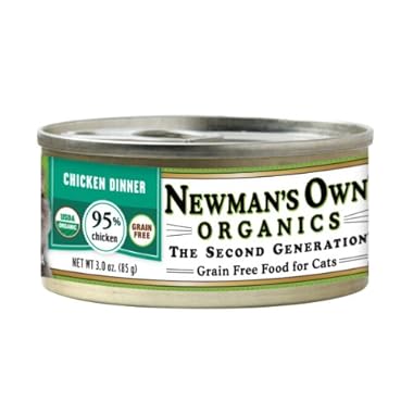 Newman’S Own Organics Grain-Free Canned Cat Food Beef & Liver