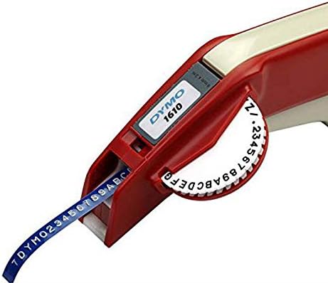 DYMO Organizer Xpress Handheld 3D Embossing Label Maker Dymo 1610 DIY Manual Label Printer for 6mm/9mm Plastic Tapes