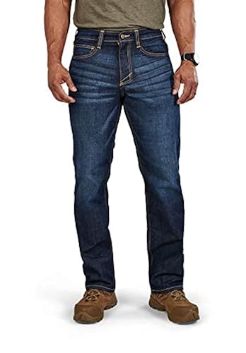 Tactical Men's Defender-Flex Straight Jeans, Mechanical