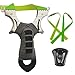 RCZZSUWE Hunting Slingshot with 2 Rubber Bands and holster Stainless Steel Slingshots for Adult Kids Outdoor Catapult Slingshot with Sight