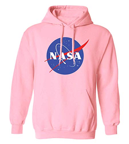 41YowvtpRVL NuffSaid NASA Meatball Logo Worm Hooded Sweatshirt Sweater Pullover - Unisex Hoodie - Image 6