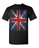 Shop4Ever® Union Jack T-shirt British Flag Shirts