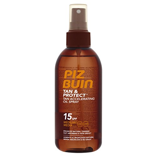 Piz Buin Tan And Protect Tan Accelerating Oil Spray Spf15 150ml
