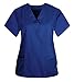 G Med Unisex Scrub Set V-Neck Top and Pant 2 PC Set(Menset-MED,DBL-M) Navy