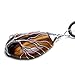 Hongjintian Wire Wrapped Tree of Life Natural Grown Tiger Eye Gemstone Teardrop Pendant Necklace Healing Crystal Chakra Jewelry for Women