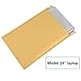 HBlife 10.5x16 inches Kraft Bubble Mailers Self Seal Padded Envelopes, Pack of 25