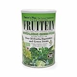 Nature's Plus Fruitein, High Protein Energy Shake, Revitalizing Green Foods 1.3 lb (576 g)