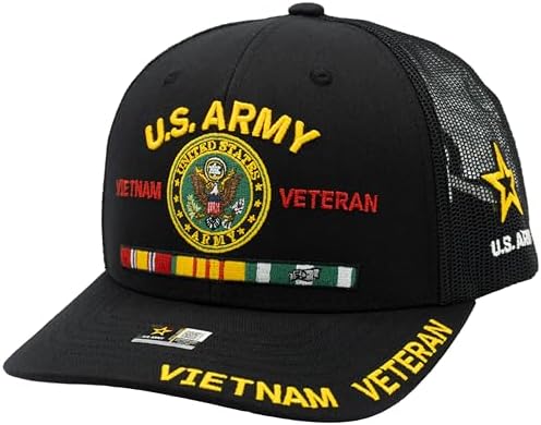 JM Warriors Desert Storm Veteran Hat for Men Officially Licensed