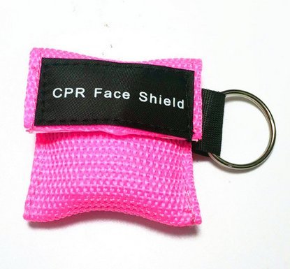 7TECH CPR Keychain Mask 7 Packs Face Shields Emergency Kit with One-way Valve