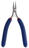 Tronex Model 744 Flat Nose Pliers, Short Jaw, Jaw same height - Long, Ergonomic Handles