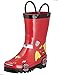 Disney Cars Kid's Lightening Mcqueen Boy's Red Rain Boots (Toddler/Little Kid) (12 M US Little Kid)