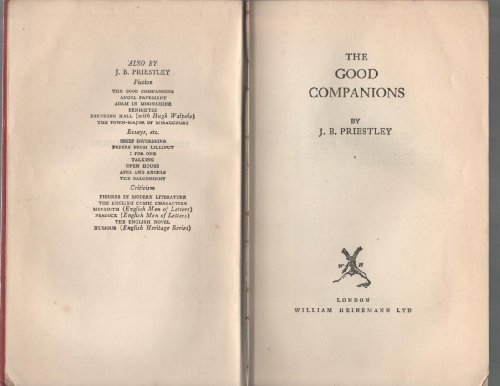 "The Good Companions" av J B Priestley