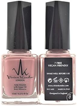 Vivien Kondor Vegan Friendly Argan Care Nail Polish (Dusky Rose), 11 ml (Pack of 1) - Image 3