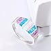 CiNily Women's Opal Rings,Create White Blue Pink Fire Opal Silver Plated Gemstone Ring Size 9