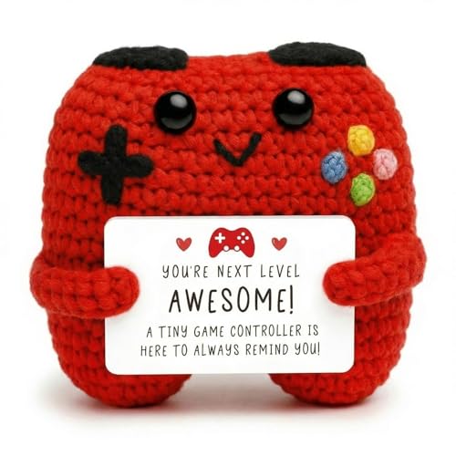 ZZOZPOP Awesome Crochet Game Controller Doll