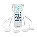 MeasuPro Portable TENS Unit Machine, Electro Therapy Massage, Handheld Travel Electronic Pulse Massager for Back Pain Management and Muscle Rehabilitation