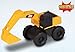 CAT Mini Machine Caterpillar Construction Toy Truck Mini Machine Set of 4, Dump Truck, Bulldozer, Wheel Loader and Excavator Free-Wheeling Vehicle Sand Box Toy Children Cake Toppers Party Favors
