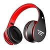 Bluetooth Casque Sans Fil, Alitoo Wireless Over Ear Headphone Avec Microphone Intégré, Main Libre, Pliable Hi-Fi Stéréo…