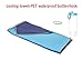 Newild Cooling Towel (43x12 inches), Perfect For Sports, Yoga, Workout, Fitness, Gym, Pilates, Travel, Camping and More,With Waterproof Bottle Package (Color: Blue)