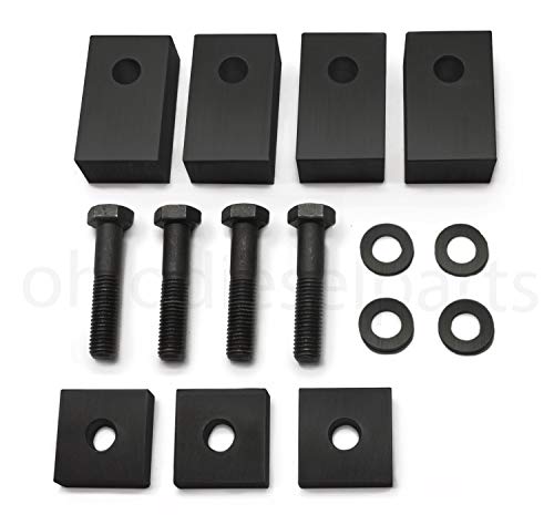 Jeep Wrangler JKU/JLU Solid Billet Aluminum Rear Seat Recline Kit with Bolts and Washers (Black Aluminum) - Thumbnail 2
