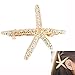 Ella-jewelry Fashion Stylish Metal Starfish Hairclip Special Sea Lover Star Hair Clip for Women Girl Baby