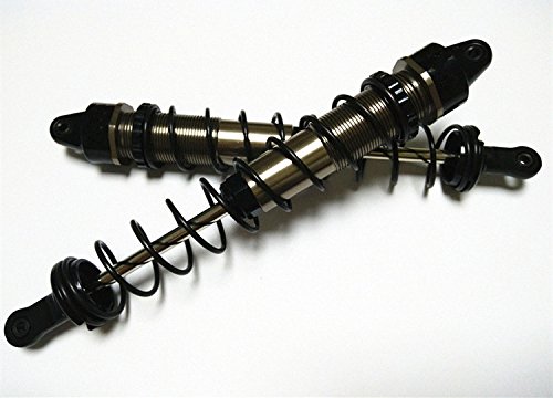 For 1/8 RC Car SAVAGE FLUX HP X XL 4.6 5.9 A720 102365 Upgrade Part Front or Rear Big Bore Aluminum Shock (170MM) With 5MM Steel Shaft and 16.8MM Shock Body Assembled Oil-filled - 2pcs set