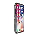 Speck Products Compatible Phone Case for Apple iPhone Xs and iPhone X, Presidio Grip+Glitter Case, Obsidian Black with Gold Glitter/Black