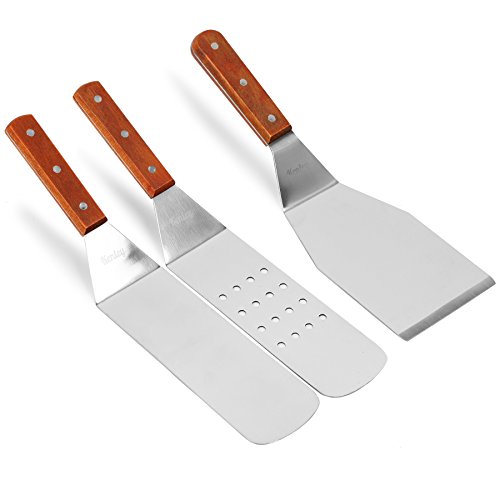 Kenley Griddle Spatula & Scraper Set 7Piece Tools & Accessories for