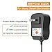 Powseed 36W 3V 4.5V 5V 6V 7.5V 9V 12V 3A DC Power Supply Cord with USB Wall Charger 5V 2A 10W for Phone Security Camera Router Speaker Webcam HUB LED, Universal AC Adapter with 8 Tips Micro USB