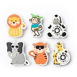 Kudo Banz Safari Animal Kudo Collection - Includes 6 Kudo Charms (2 Magical Kudos) for Your Kudo Banz. Adorable Accessory to the Kudo Banz Starter Kit. Turn Good Behavior into Positive Habits Ages 3+