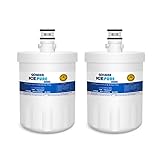 Golden Icepure LT500P Refrigerator Water Filter Replacement for LG LT500P, 5231JA2002A, ADQ72910907, ADQ72910901, Kenmore 469890 (2-Pack)