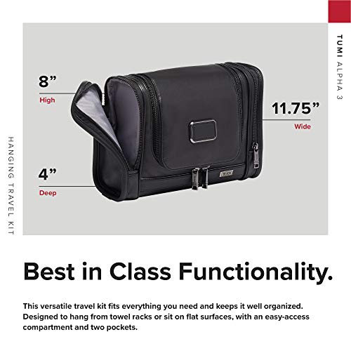 tumi hanging travel kit